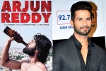 Shahid Kapoor next film, Arjun Reddy, arjun reddy goes to bollywood, Padmavati