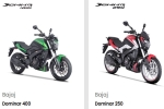 Bajaj Dominar 250 and 400 specifications, Bajaj Dominar 250 and 400 variants, 2025 bajaj dominar 250 and dominar 400 launched in india, Phones