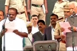 Kumaraswamy oath taking, Karnataka chief minister, a teaser of federal front released in the oath taking ceremony of kumara swamy, Rjd