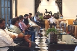 Chiranjeevi latest updates, Tollywood, chiranjeevi chairs a crucial meeting at his home, Tollywood updates