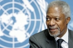 Kofi Annan, Kofi Annan, former un chief kofi annan dies at 80, Humanitarian work