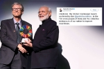 Bill and Melinda Gates Foundation, Global Goalkeeper Award, narendra modi receives global goalkeeper award, Melinda gates