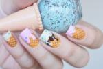 Ice cream nails, Ice cream nails, interesting ice cream nails, Latest nail art