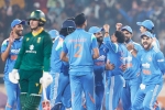 India Vs South Africa new updates, India Vs South Africa breaking, first odi india beat south africa by 17 runs, Krishna dk