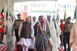 Narendra Modi new updates, Narendra Modi in Kuwait, narendra modi to address hala modi event shortly, Bah