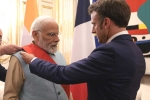Narendra Modi breaking news, Narendra Modi in France, narendra modi awarded france s highest honour, Modi in france