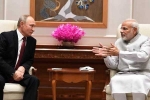 Sushma Swaraj, Vladmir Putin in India, putin arrives in india for summit with pm modi, Vladmir putin