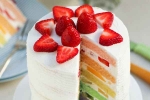 simple, rainbow cake, rainbow cake easy recipe make at home, Recipes