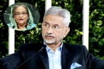 Sheikh Hasina breakingg news, Jaishankar statement about Sheikh Hasina, s jaishankar responds on sheikh hasina s india stay, Democratic