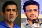 BCCI, Sourav Ganguly and Gautam Gambhir conversation, sourav ganguly sends clear warning to gautam gambhir, Gautam gambhir