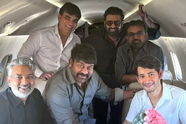 Megastar and team flies to Vijayawada to meet YS Jagan