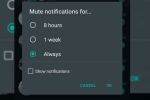 WABetaInfo, chats, whatsapp to bring always mute option for chats on android, Media guidelines