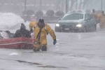 Bomb cyclone USA breaking news, Bomb cyclone USA pictures, bomb cyclone continues to batter usa, Flights