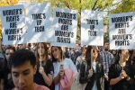 protests by google employees, google, google employees across the world to stage sit in protest against workplace harassment, Google employees